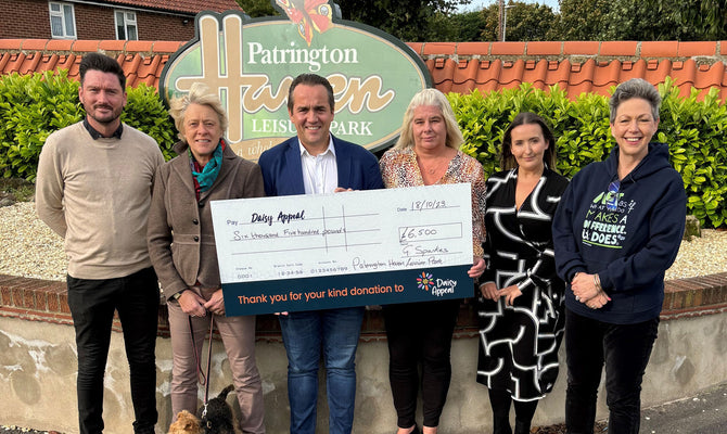 Holiday park “family” raises thousands of pounds for Daisy Appeal